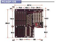 PCIAGP-12S Backplane