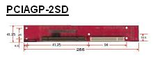 PCIAGP-2SD Backplane