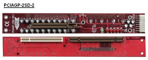 PCIAGP-2SD Backplane